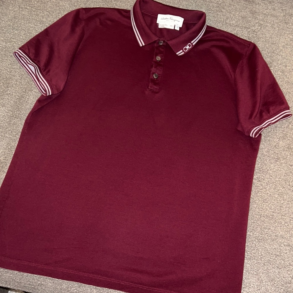 Salvatore Ferragamo Mens Polo Small